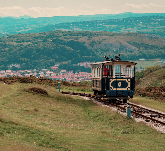 Great Orme Tramway Great Orme tramway North Wales Llandudno