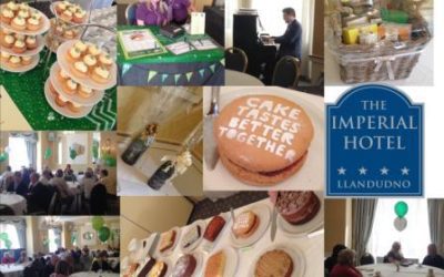 Cake, coffee and a good giggle was a money raising success