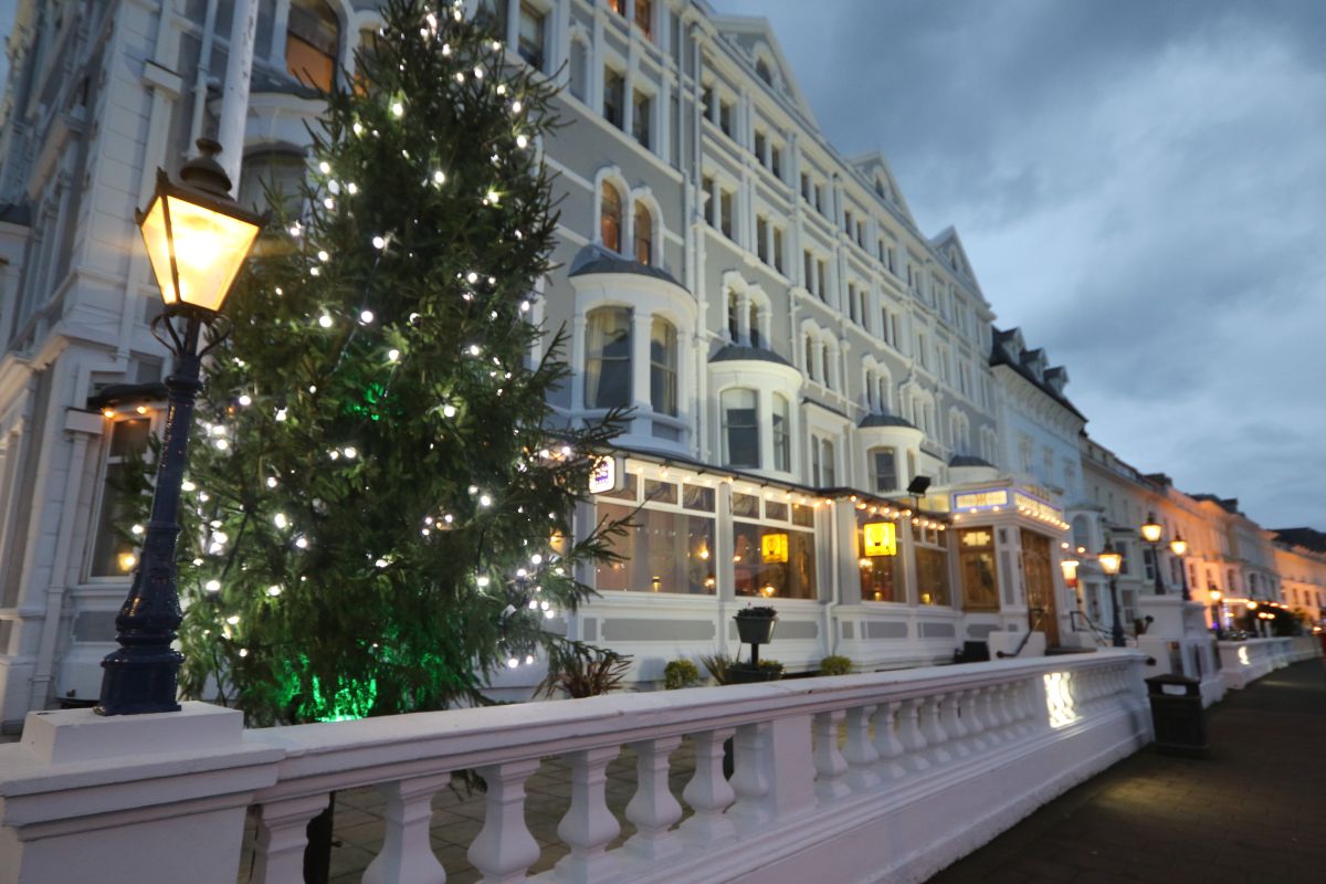 Christmas in Llandudno the imperial hotel