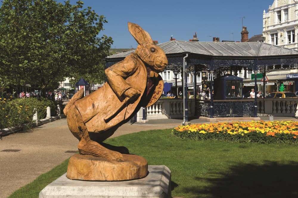 The Alice in Wonderland Trail In Llandudno, North Wales