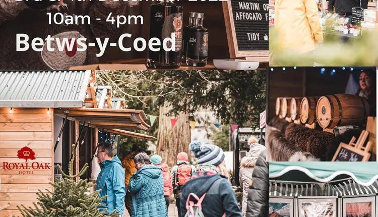 Christmas market wales