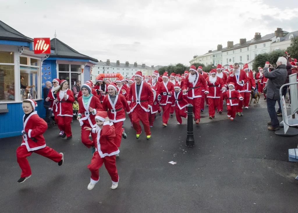 santa run llandudno