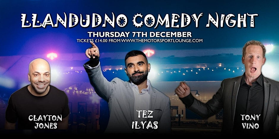 llandudno comedy night