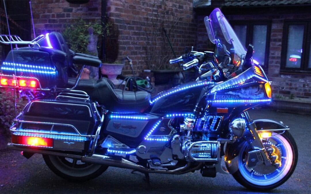 Llandudno Goldwing Light Parade 2025